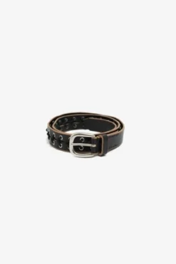 Our Legacy3 Cm Leather Corset Belt - Black