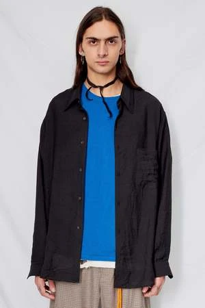 AssemblyRayon Classic Shirt - Black Stripe