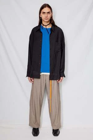 AssemblyRayon Classic Shirt - Black Stripe - Image 2