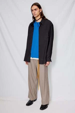 AssemblyRayon Classic Shirt - Black Stripe - Image 3