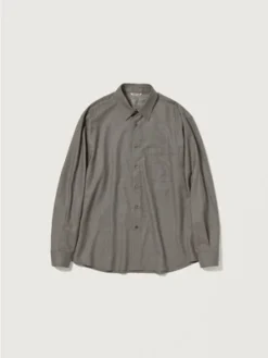 AuraleeSuper Light Wool Shirt - Top Brown