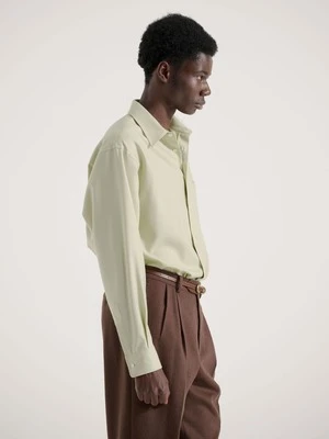 AuraleeSuper Light Wool Shirt - Top Brown - Image 4