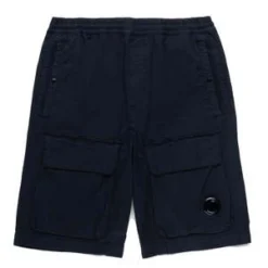 C.P. CompanyCP Company Twill Stretch Utility Shorts - Total Eclipse