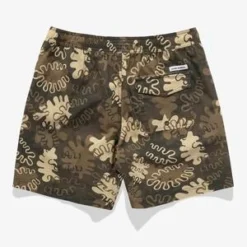 Banks JournalCamino Elastic Boardshort - Dark Olive