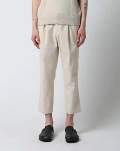 CorridorCanvas Cropped Trouser - NATURAL