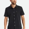 BrixtonCharter Oxford Shirt - Black