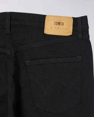 EdwinEDWIN Slim Tapered Jeans - Black Rinsed - Image 2