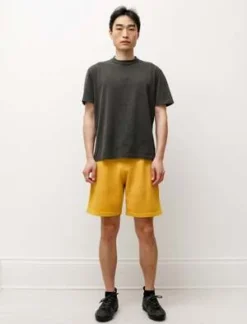 Norse ProjectsFalun GMD Sweatshorts - Yellow