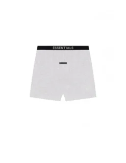 Fear Of GodEssentials Logo Elastic Shorts - Gray