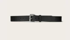 Filson1-1/2" Leather Belt - Black