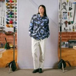 MARKETHARDWARE SUPPLY LS BUTTON UP SHIRT - BLACK