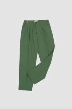 Cellar DoorLeo T Trousers - Dark Green