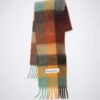 Acne StudiosMohair Checked Scarf