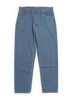 NanamicaNANAMICA 5 POCKET DENIM PANTS - INDIGO BLEACH