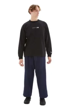 Yohji YamamotoNew Era Long Sleeve T-Shirt - Black