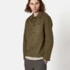 Norse ProjectsTyge Broken Twill Overshirt - Beech Green