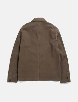 Norse ProjectsTyge Broken Twill Overshirt - Beech Green - Image 10