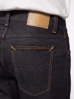 Nudie JeansGritty Jackson- Dry Classic Navy - Image 6