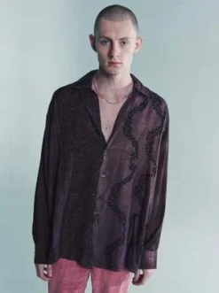 Our LegacyBorrowed Shirt - Antique Wallpaper Print