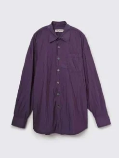 Our LegacyBorrowed Shirt - Black Current Parachute Poplin