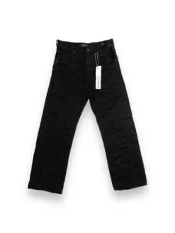 PURPLEPurple P018 Baggy Jeans - Black Rinse