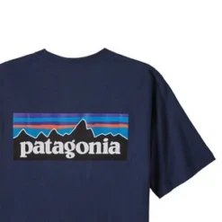 PatagoniaP-6 Logo Responsibili-Tee - Navy