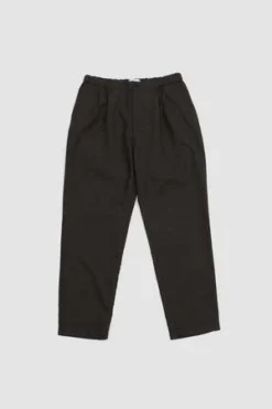 Still By HandRelaxed Wool Pants - Charcoal