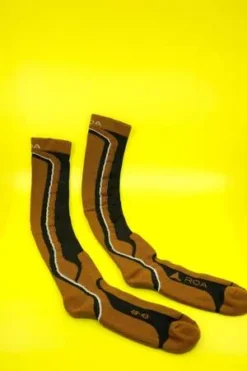 ROALong Socks - Rust/Black