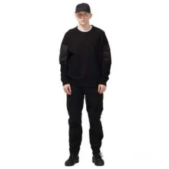 Ten CSIDE ZIP TROUSERS - BLACK