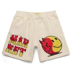 MARKETMarket Smiley Good Vs Evil Sweatshorts