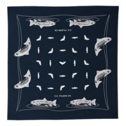 FilsonSalmon Bandana - Service Blue Salmon