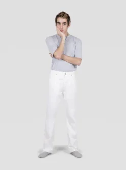 I AND MESlim Leg Jeans - White