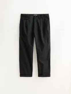 Alex MillStandard Pleated Pant - Washed Black