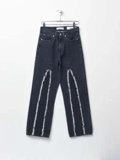 Our LegacyTHIRD CUT SLASH DENIM - BLACK