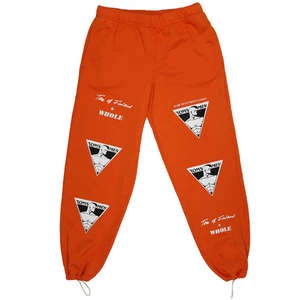 WHOLEUnisex WHOLE TOMS PUNK LOGO TOM OF FINLAND Sweatpants - Burnt Orange - Image 2