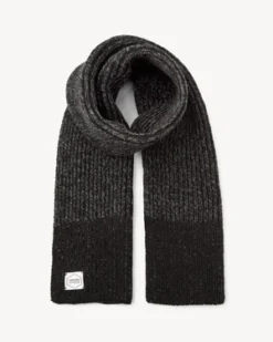 Upstate StockUnisex Upstate Stock Wool Scarf - Black Mix