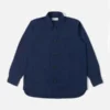 Universal WorksTravail Shirt - Navy Organic Fine Poplin