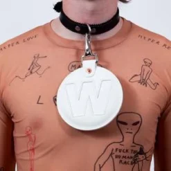 Walter Van BeirendonckW Charm Hook - White