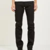 Naked & FamousWeird Guy Solid Black Selvedge Jean - Solid Black