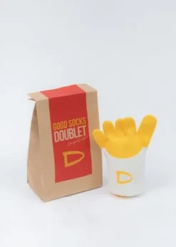 DoubletFried Potato Socks - White