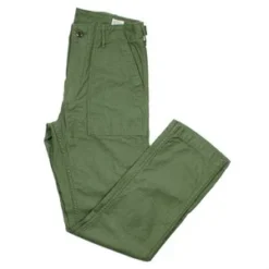 OrsloworSlow Slim Fit Fatigue Pants - Green